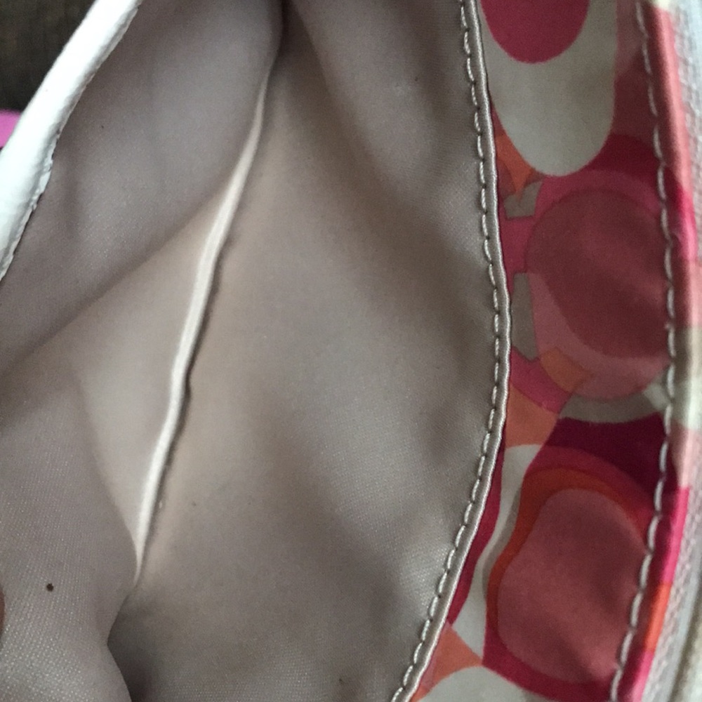 Coach Satin C Pattern Multi-Color Small Bag - image 3